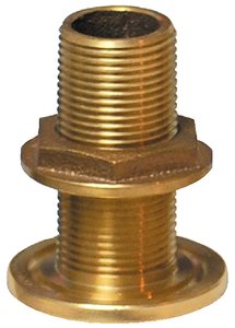 Groco - 3/4" Thru-Hull With Nut - TH75W