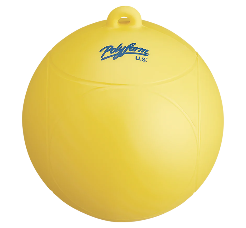 Polyform - Water Ski Slalom Buoy - 8" x 8.5" - Yellow - WS-1-YELLOW