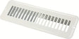 JR Products - Metal Floor Registers, White Undampered - 0228925