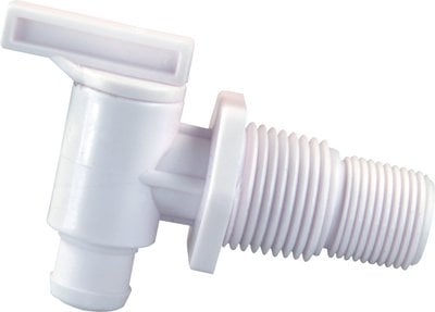 JR Products - 3/8IN-1/2IN DUAL THRD DRAIN CO,DUAL THREADED DRAIN COCK - 03175