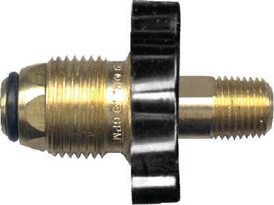 JR Products - 07-30085 Excess Flow 2 3/8" POL with Handwheel for RV Appliances - 0730085