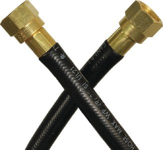 JR Products - 1/4" RV Rubber LP Supply Hose - 0730995