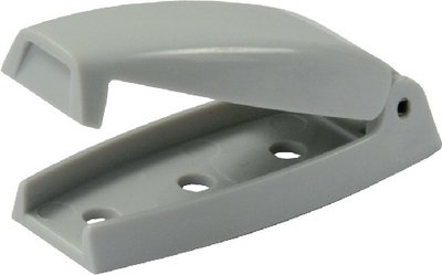JR Products - Baggage Door Catch, Gray, 2/pk - 10244