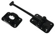 JR Products - Plastic T-Style Door Holder, 6" Black - 10434