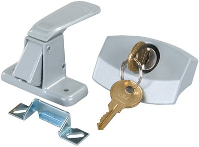 JR Products - 10805 Silver Universal Door Latch for RV Camper - 10805