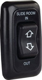 JR Products - Single RV Slide Out Switch with Bezel - 12285