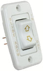 JR Products - Low Profile RV Slide Out Switch with Bezel - 12345