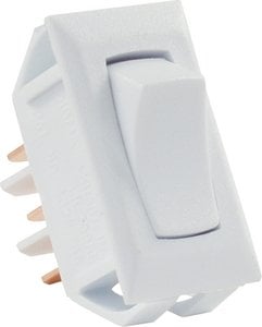 JR Products - STANDARD 12V ON/ON SWITCH WHT,STANDARD 12V ON/ON SWITCH - 12635