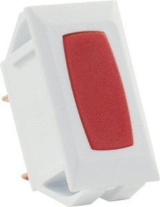 JR Products - 12V INDCTR LT FOR SWITCH RD/WH,INDICATOR LIGHT FOR SWITCHES - 12755