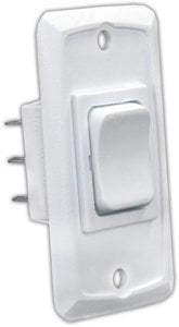 JR Products - Heavy Duty On/Off/Momentary-On RV Switch - 12835