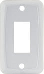 JR Products - SINGLE FACE PLATE WHITE,SINGLE FACE PLATE - 12845