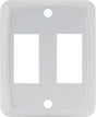 JR Products - DOUBLE FACE PLATE WHITE,DOUBLE FACE PLATE - 12875