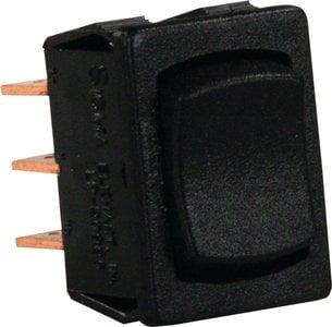 JR Products - Mini Mom-On/Off/Mom-On Switch - DPDT - 13445