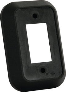 JR Products - SPCR FOR SINGLE FACE PLATE BLK,SINGLE FACE PLATE - 13495