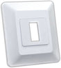 JR Products - SINGLE SWITCH BASE,SWITCH BASE & BEZEL FACE PLATE - 13605