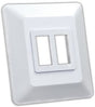 JR Products - DOUBLE SWITCH BASE,SWITCH BASE & BEZEL FACE PLATE - 13615