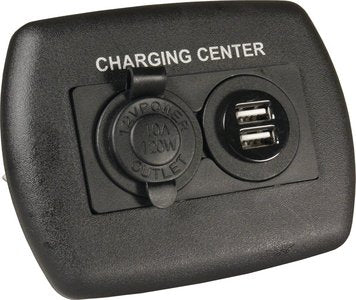 JR Products - RV 12V/USB Charging Center - 15095