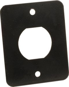 JR Products - 15155 Single 12/USB Mounting Plate for RV Charging Ports - 15155