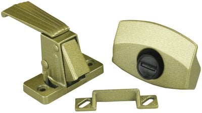 JR Products - 20515 Gold Finish Privacy Latch for RV Interior Doors - 20515