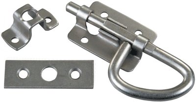JR Products - Universal Latch, Silver - 20655