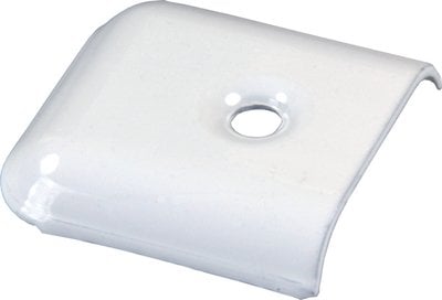 JR Products - RV Metal Vinyl 1 3/8" x 1 1/4" x 1/4" End Cap - 49655