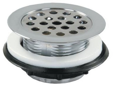 JR Products - Strainer w/Grid, White - 95155