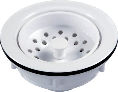 JR Products - RV Sink Strainer with Pop Up Stopper - 95275