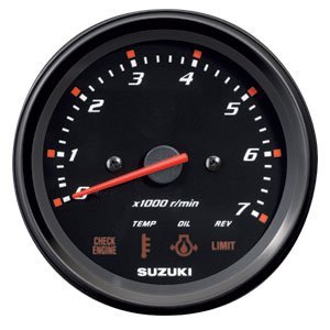 Suzuki - Tachometer w/Monitor - Black - 34200-93J02