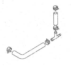 Suzuki - Water Pressure Gauge Install Kit - DF150/DF175/DF200A - 34660-96J01