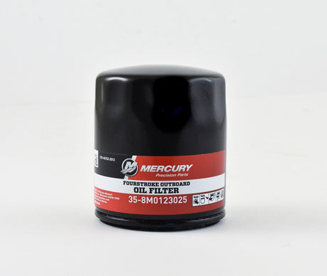 Mercury 175 to 300 HP V6 & V8 Outboard Oil Filter - 35-8M0123025