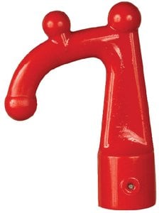 Beckson Marine - Replacement Hook Only For Hook-Mate Boat Hooks, Red - HMR