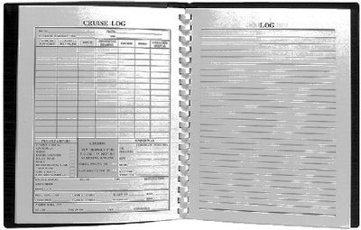 Beckson Marine - Memory-Mate Log Book, Soft Vinyl Cover, Assorted Colors - MM403