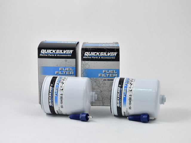 Mercury Quicksilver Water Separating Fuel Filter 35-18458Q4 - 35-18458Q4 - 2-Pack