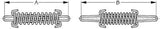 Sea-Dog Line - Tiller Rope Springs, 5" Bulk - 091814