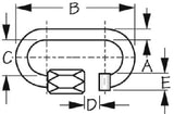 Sea-Dog Line - Quick Link 3/16" Stainless - 1537051