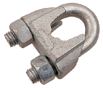 Sea-Dog Line - Wire Rope Clip 3/16" Zinc - 1591051