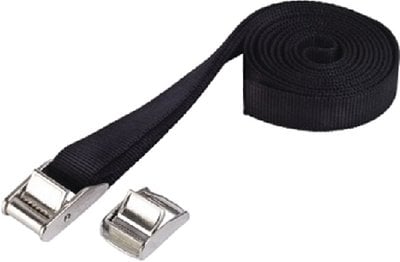 Sea-Dog Line - Webbing Cam Cast 304 Stainless Steel Buckle & 1" x 8' Strap - 1991221