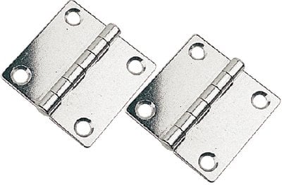 Sea-Dog Line - Stainless Butt Hinge - 2 X 2" - 2-Pack - 2015821