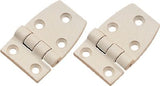 Sea-Dog Line - Short Side Door Hinge - Fiberglass - White - Pair - 2025111