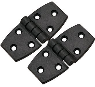 Sea-Dog Line - Door Hinge - Fiberglass - Black Nylon Finish - Pair - 2025301