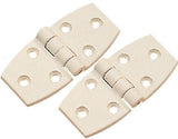 Sea-Dog Line - Hinge - Door Hinge - Fiberglass - White Nylon Finish - Pair - 2025311