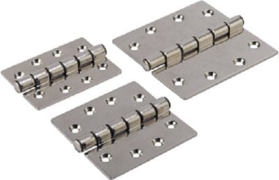 Sea-Dog Line - Butt Hinge with Bearings - Commercial Pattern - Investment Cast 316 Stainless - 1/4" Fastener - 205243