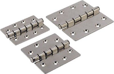 Sea-Dog Line - Butt Hinge with Bearings - Commercial Pattern - Investment Cast 316 Stainless - 1/4" Fastener - 205246