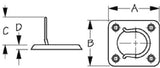 Sea-Dog Line - Stainless Surface Mount Lift Ring - Stainless Steel - 2218301