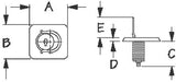 Sea-Dog Line - Stainless Steel Surface Mount Lift Ring - Cast Zinc Lock - 2218311