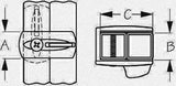 Sea-Dog Line - Stainless Pontoon Gate Latch - 2218801