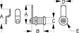 Sea-Dog Line - Stainless Cam Lock - 2219301