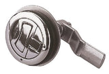 Sea-Dog Line - Round Hatch Handle Latch - Investment Cast 316 Stainless - 3-1/2" Diameter - 221942