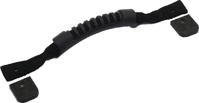 Sea-Dog Line - BLACK NYLON WEBBING HANDLE - 10" WEBBING HANDLE With CAPS - 2274621