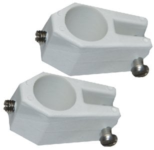 Sea-Dog Line - Jaw Slide, 7/8" White, Pair - 2731611